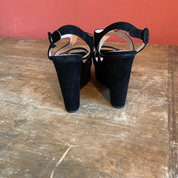 PRADA Velvet Wedges - Picture 2 of 6